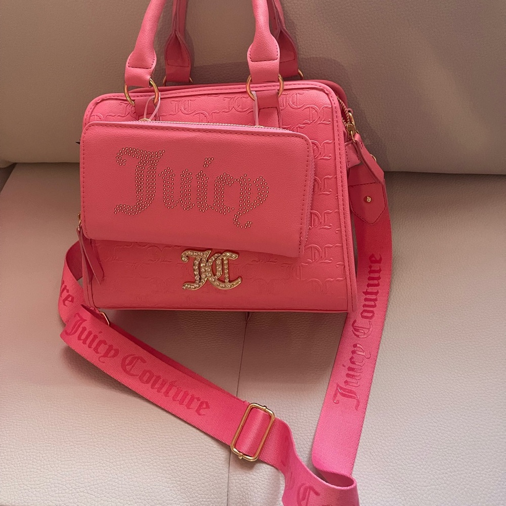 Juicy Couture Pink Satchel Bag
